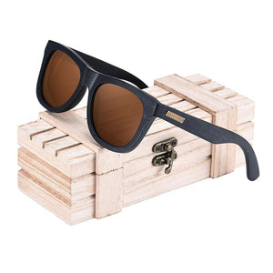 BOBO BIRD Male Wooden Glasses Anti-Reflective UV400 okulary przeciwsłoneczne Vintage Men Polarized  Personalize Dropshipping