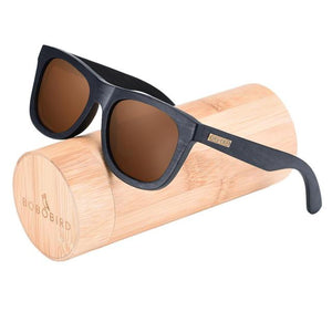 BOBO BIRD Male Wooden Glasses Anti-Reflective UV400 okulary przeciwsłoneczne Vintage Men Polarized  Personalize Dropshipping