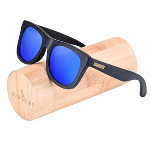 BOBO BIRD Male Wooden Glasses Anti-Reflective UV400 okulary przeciwsłoneczne Vintage Men Polarized  Personalize Dropshipping