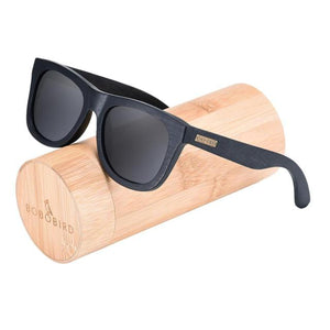 BOBO BIRD Male Wooden Glasses Anti-Reflective UV400 okulary przeciwsłoneczne Vintage Men Polarized  Personalize Dropshipping