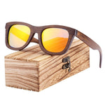 BARCUR Wood Sunglasses Bamboo Brown Full Frame Wooden Sun Glasses Men Polarized Vintage Women Eyewear