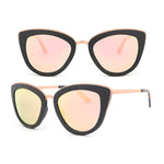 Polarized Abalone Shell Sunglasses Women Square Frame Rim Wood Veneer Logo Custom Wooden Sun Glasses