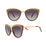 Polarized Abalone Shell Sunglasses Women Square Frame Rim Wood Veneer Logo Custom Wooden Sun Glasses